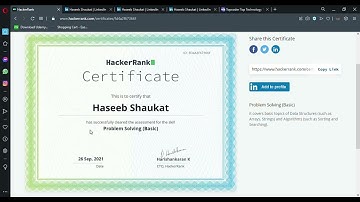 How to add HackerRank Certificate to your LinkedIn Profile