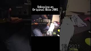 Unboxing The Original Xbox 2001 #90snostalgia #2000s #xbox #video games #nostalgia