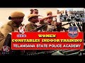 Women Constables Indoor Training At Telangana State Police Academy | Ground Report | V6 News Women Constables Indoor Training At Telangana State Police Academy | Ground Report | V6 News
