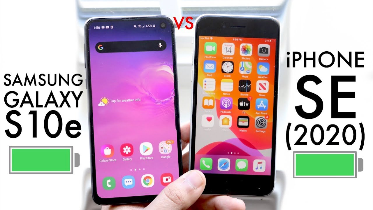 Samsung S10 Vs Iphone X