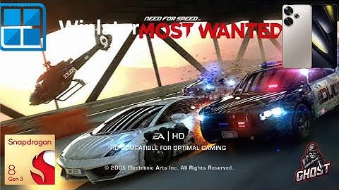 NEED FOR SPEED MOST WANTED HD - WINLATOR 7.1.3 AMODFIX5 - POCO F6