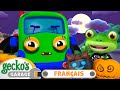 La chasse aux bonbons de bb camionle garage de geckocamions pour enfants