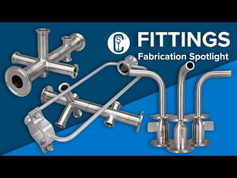 Custom Sanitary Process Fittings from CSI! | Fabrication Spotlight
