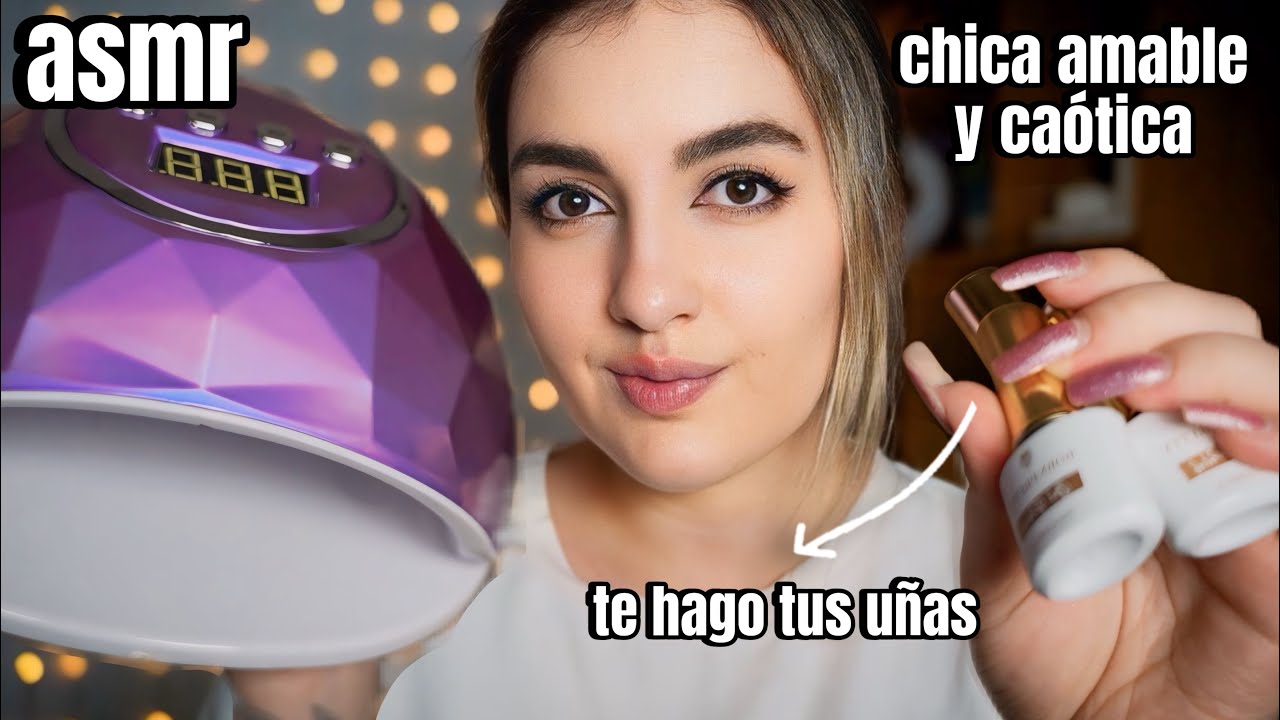 asmr te HAGO las UÑAS a domicilio Ale ASMR español roleplay
