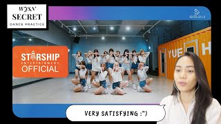 Retired Dancer Reacts to WJSN - SECRET [DANCE PRACTICE]