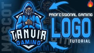 How To Make Professional Mascot Gaming Logo On Pixellab | Strange Creator screenshot 1