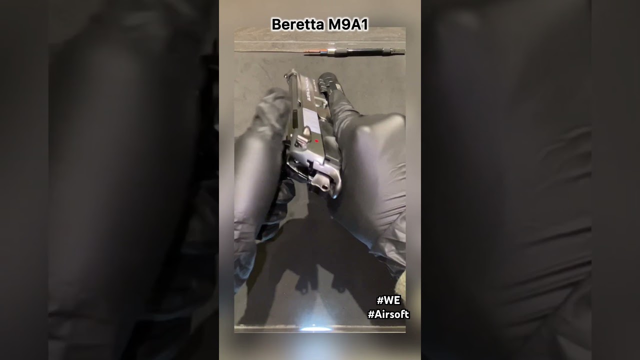 WE Beretta M9A1 Airsoft – A Timeless Military Icon 
