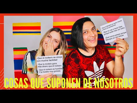 REACCIONANDO A LO QUE SUPONEN DE NOSOTROS 🤔🤣🙀🤪🤭