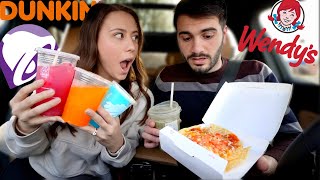 Trying NEW AND POPULAR Fast Food Menu Items!!!