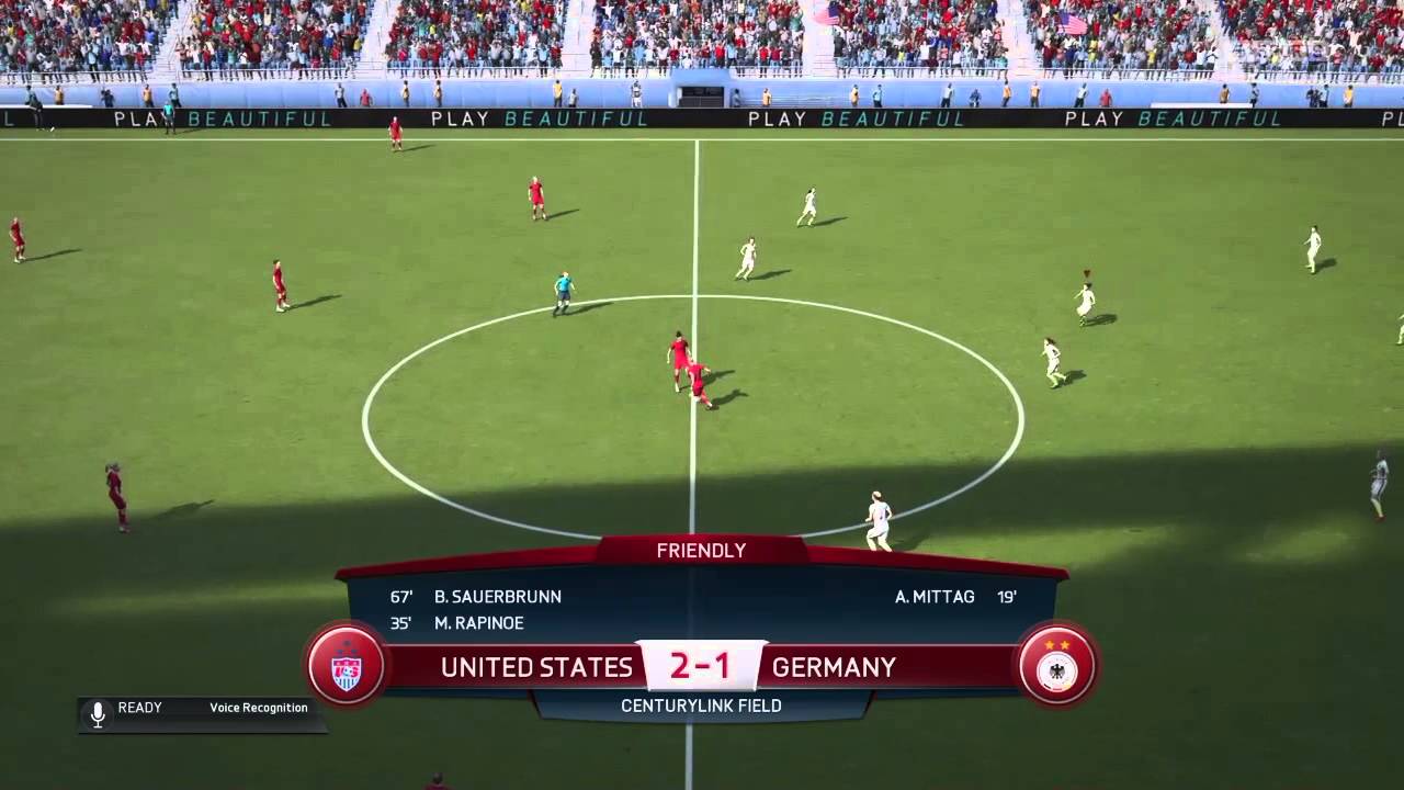 Fifa 16 Demo | Women´s Gameplay