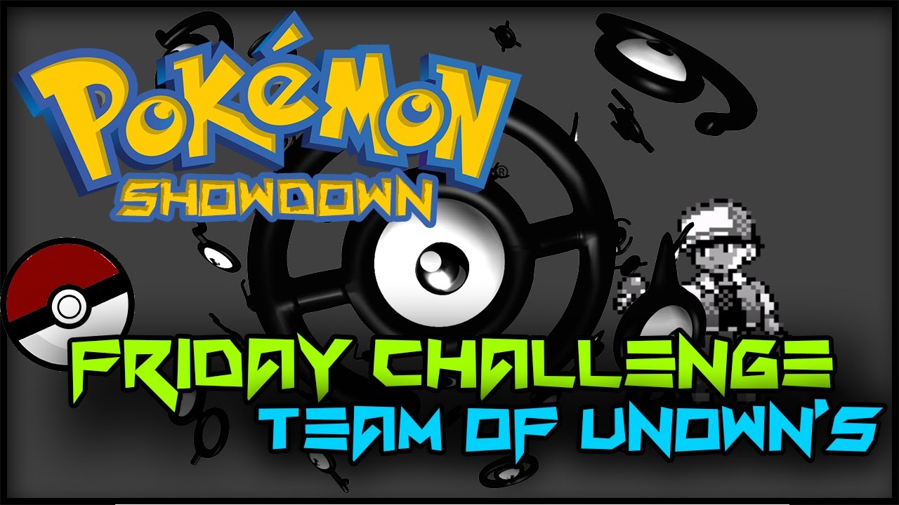 TEAM OF UNOWN!!! - Pokemon Friday Challenge w/ AF12