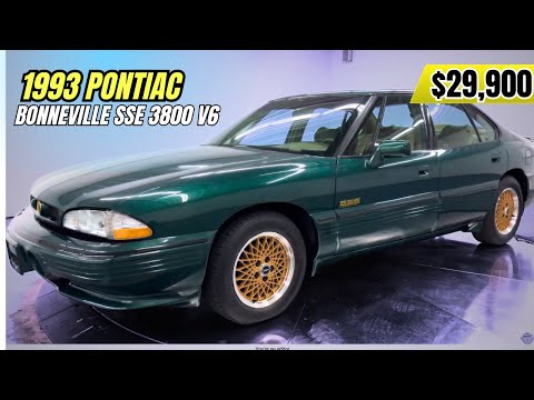 1993 Pontiac Bonneville SSE 3800 V6 | Only 3,900 Original Miles