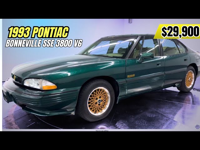 1993 Pontiac Bonneville SSE 3800 V6 | Only 3,900 Original Miles