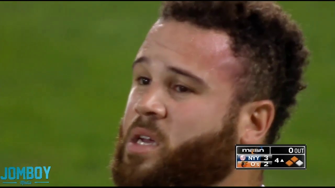 One Left Fielder robs a homer, the other takes a ball off the head, a breakdown