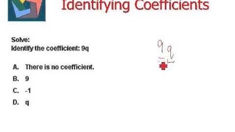 Identifying Coefficients