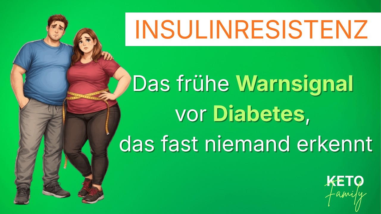 Insulinresistenz beginnt lange bevor der Arzt Diabetes diagnostiziert.