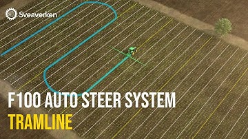 F100 Auto Steer System: How Tramline works on your farm