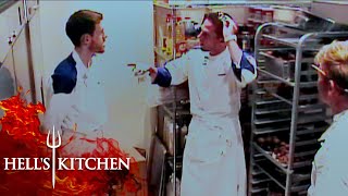 HUGE Argument Breaks Out Over Raw Lamb | Hell's Kitchen