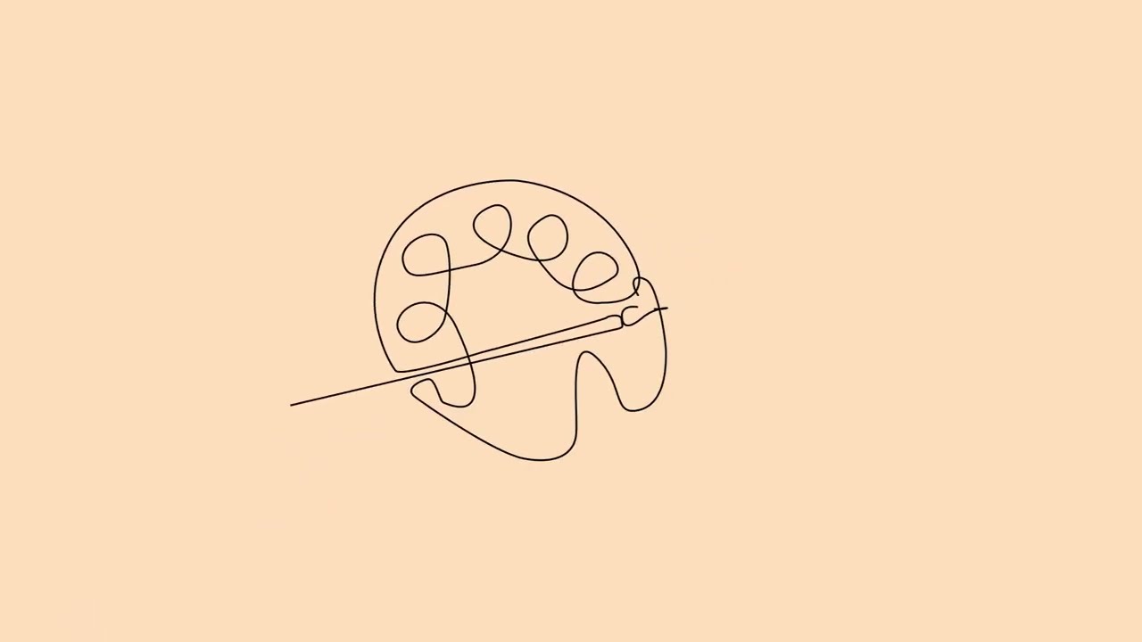 line art animation