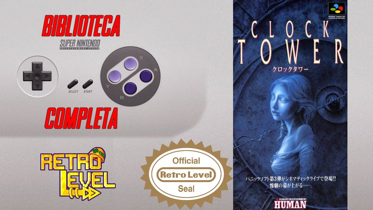 ポケトーク Clock Tower - Biblioteca COMPLETA do Super Nintendo #213 - YouTube