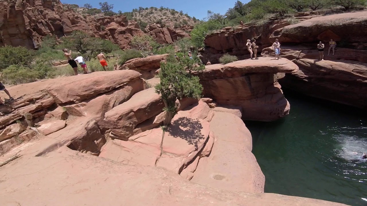 Wet Beaver Creek Cliff Jump Matthew Asher Michael