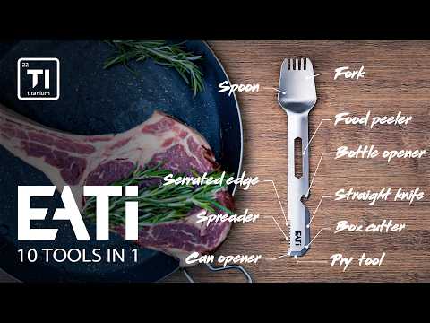 SEPTEM Launches EATi One: A 10-in-1 Titanium Tool to Cook, Prep, and Eat Anywhere