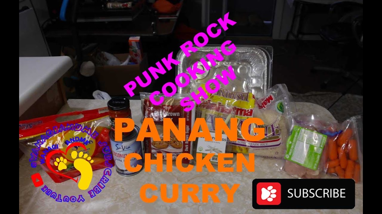 Punk Rock Cooking SHow Panang Curry