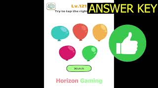 Tricky Brain Story Dop Puzzle LEVEL 121 Try to tap the right balloon - New Update Gameplay screenshot 2