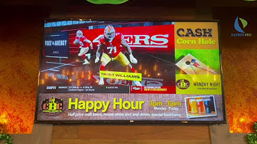 Live TV Digital Signage by Kayros Pro