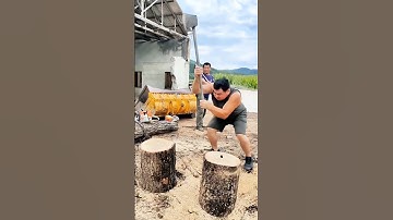 DIY Splitting Axe: Quality tools and machinery enhance work efficiency