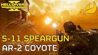 Angled Foregrip on Coyote is Awesome! | HELLDIVERS 2 (SUPER HELLDIVE - 10)