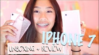 IPHONE 7 UNBOXING! FIRST IMPRESSION