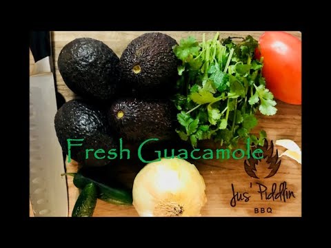 Fresh Guacamole Recipe