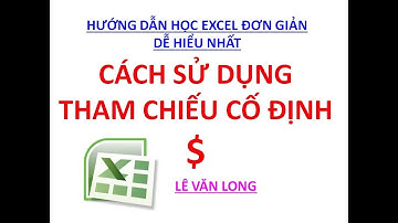 Học Excel Cơ Bản Miễn Phí - Cách Sử Dụng Tham Chiếu Cố Định - Tự học Excel - Học Excel Online