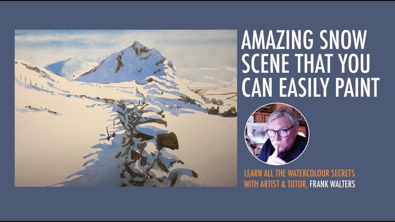 Amazing snow scene - Impress your friends with your art