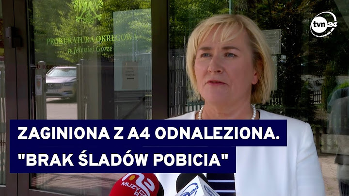 Pani Izabela odnalazła się w Bolesławcu. Najnowsze informacje od prokuratury @TVN24