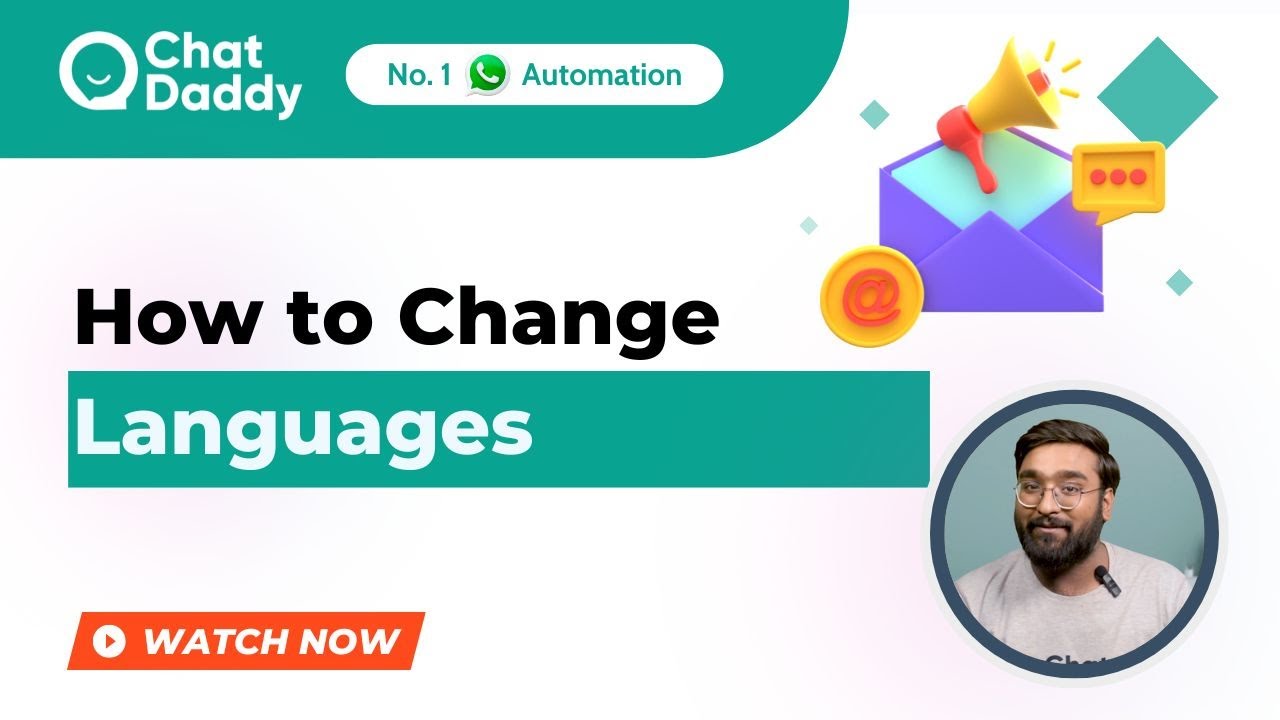 Easily Change Languages on ChatDaddy | Step-by-Step Guide - YouTube