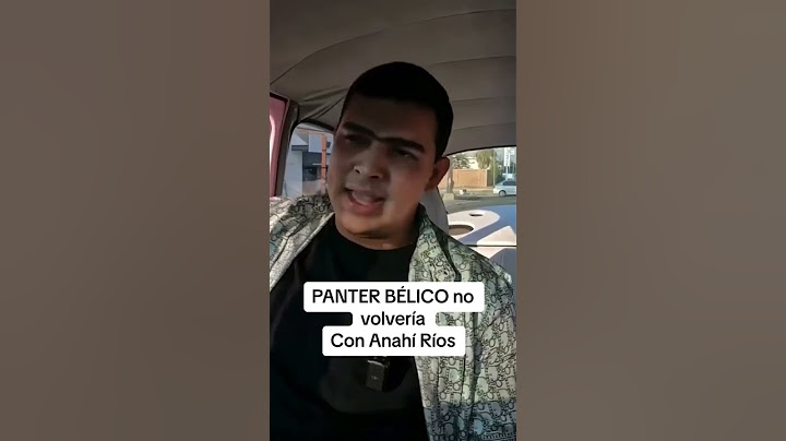 PANTER BÉLICO no volvería con ANAHÍ RÍOS - Podcast Trepate al bocho