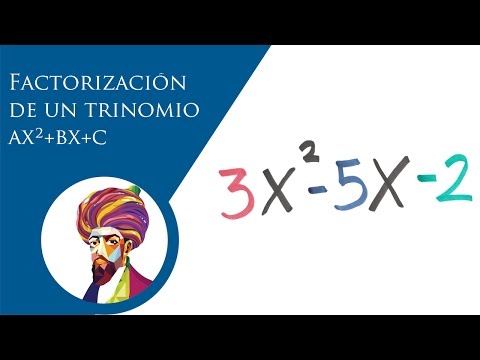 Factorización de un trinomio de la forma ax²+bx+c (ejemplo 1) │ BALDOR