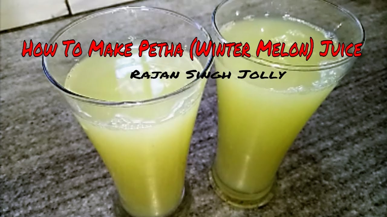 How To Make Petha Juice White Gourd Juice Ash Gourd Juice Winter Melon Juice White Pumpkin Juice Youtube