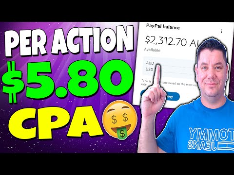 5,80 $ ανά δράση χρησιμοποιώντας το email σας (CPA Marketing Tutorial Fo...