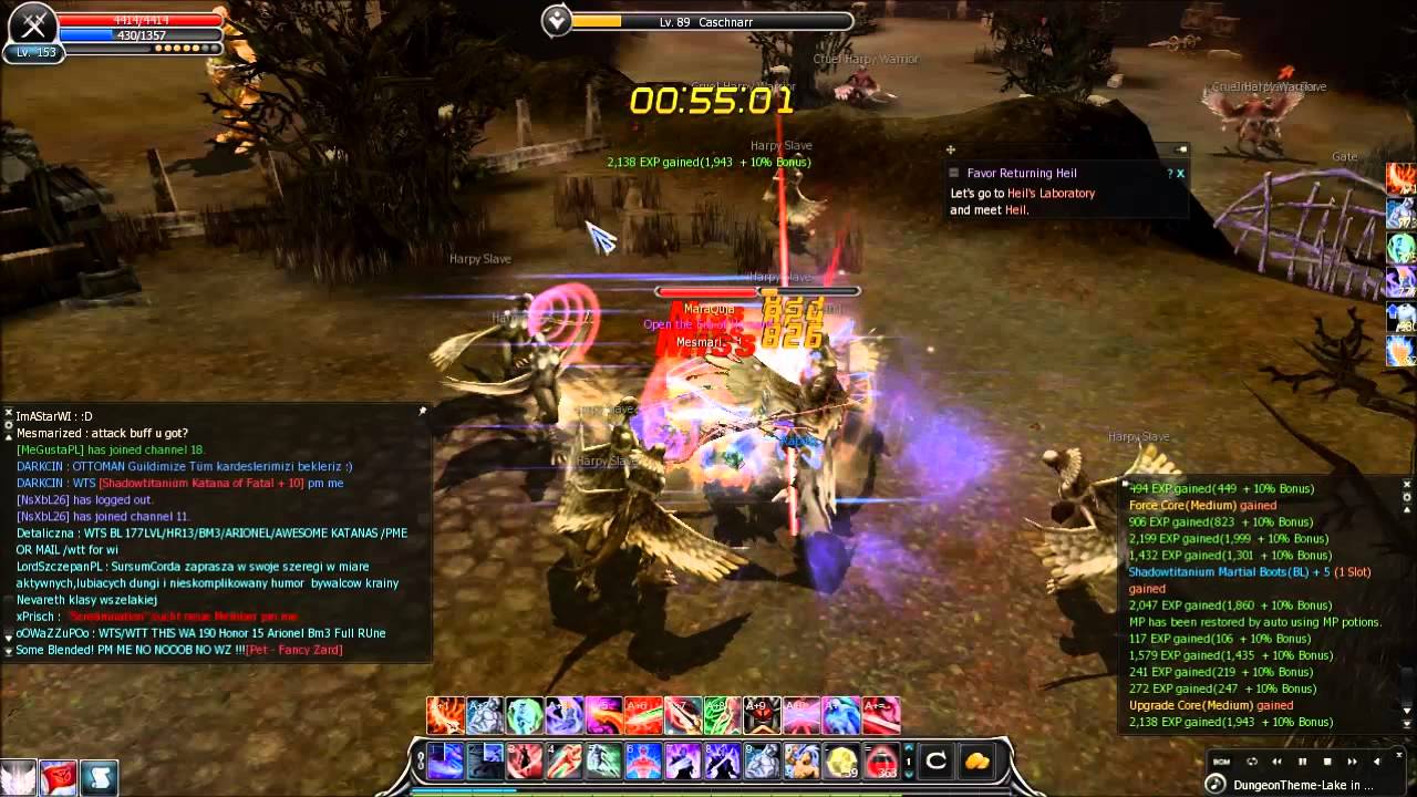 Cabal Online - Lake in Dusk (Map Part) [HD] - YouTube