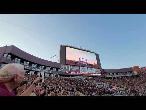 F-16 Flyover, FSU-ND, 9/5/21
