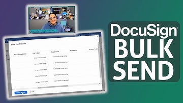 Bulk sending with DocuSign
