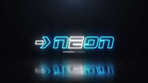 Free Videohive Neon Logo » free after effects templates  after effects intro template  ShareAE