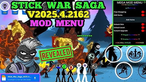 STICK WAR SAGA MOD MENU - V2025.4.2162