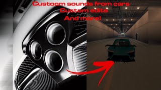 How to make custom sounds for BeamNG! Including adding real life car sounds!