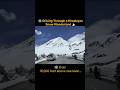 Himalayan Snow wonderland ❄️🏔️ #SnowDrive #Adventure #Shorts #travel