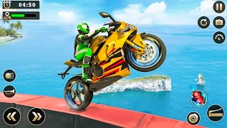 Smash Bike Hit - Mega Ramp Bike Stunt Master - Android Gameplay screenshot 2