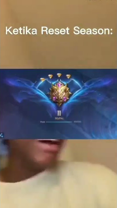 ketika mythic turun season dan harus terima kenyataan#ml #mobilelegends #shorts